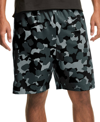 Champion Men's Standard Fit Stretch Camouflage 9 Sport Shorts Black Size Medium