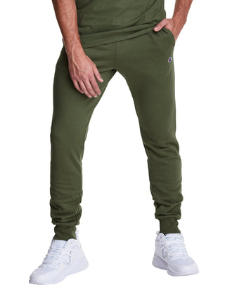 Champion Men's Powerblend Fleece Joggers Green Size Small