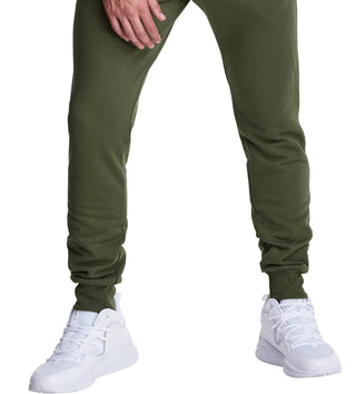 Champion Men's Powerblend Fleece Joggers Green Size Small