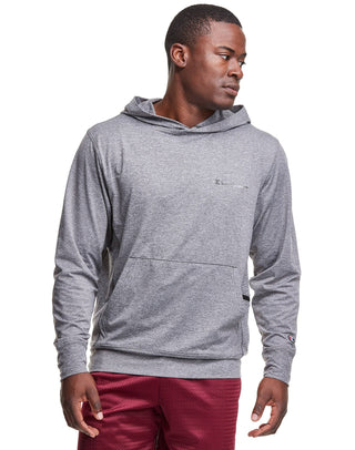 Champion Men's Standard Fit Stretch Hoodie Gray Size M