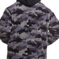 Champion Men's High Pile Camo Fleece Hoodie Gray Size Medium