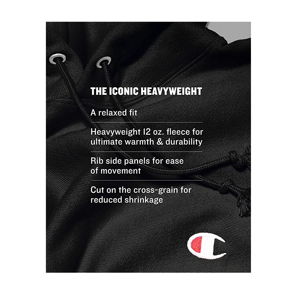 Champion Men's Life Reverse Weave Full Zip Hoodie Oatmeal Heather Size XL