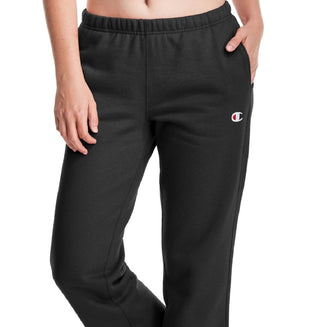Champion Women's Pull On Sweatpants Black Size Medium