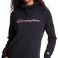 Champion Women's Logo Pullover Hoodie Black Size Small