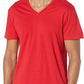 Polo Ralph Lauren Men's V Neck 3 Pack T-Shirts Red Size X-Large
