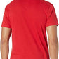 Polo Ralph Lauren Men's V Neck 3 Pack T-Shirts Red Size X-Large