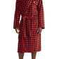 Polo Ralph Lauren Men's Shawl Collar Robe Red Size Medium
