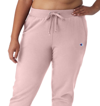 Champion Women's Powerblend Fleece Joggers Pink Size 4X
