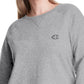 Champion Women's Plus Power Blend Boyfriend Sweatshirt Gray Size 3X