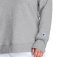 Champion Women's Plus Power Blend Boyfriend Sweatshirt Gray Size 3X