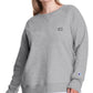 Champion Women's Plus Power Blend Boyfriend Sweatshirt Gray Size 3X