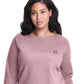 Champion Women's Plus Power Blend Boyfriend Sweatshirt Pink Size XX-Large