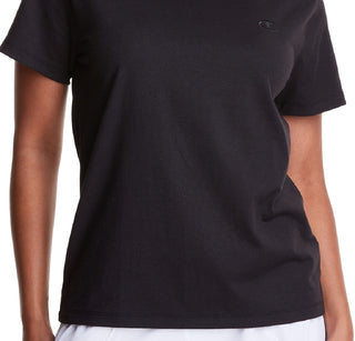Champion Women's Classic T-Shirt Black Size Small
