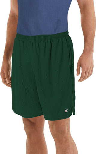 Champion Men's Powerblend Shorts Green Size S