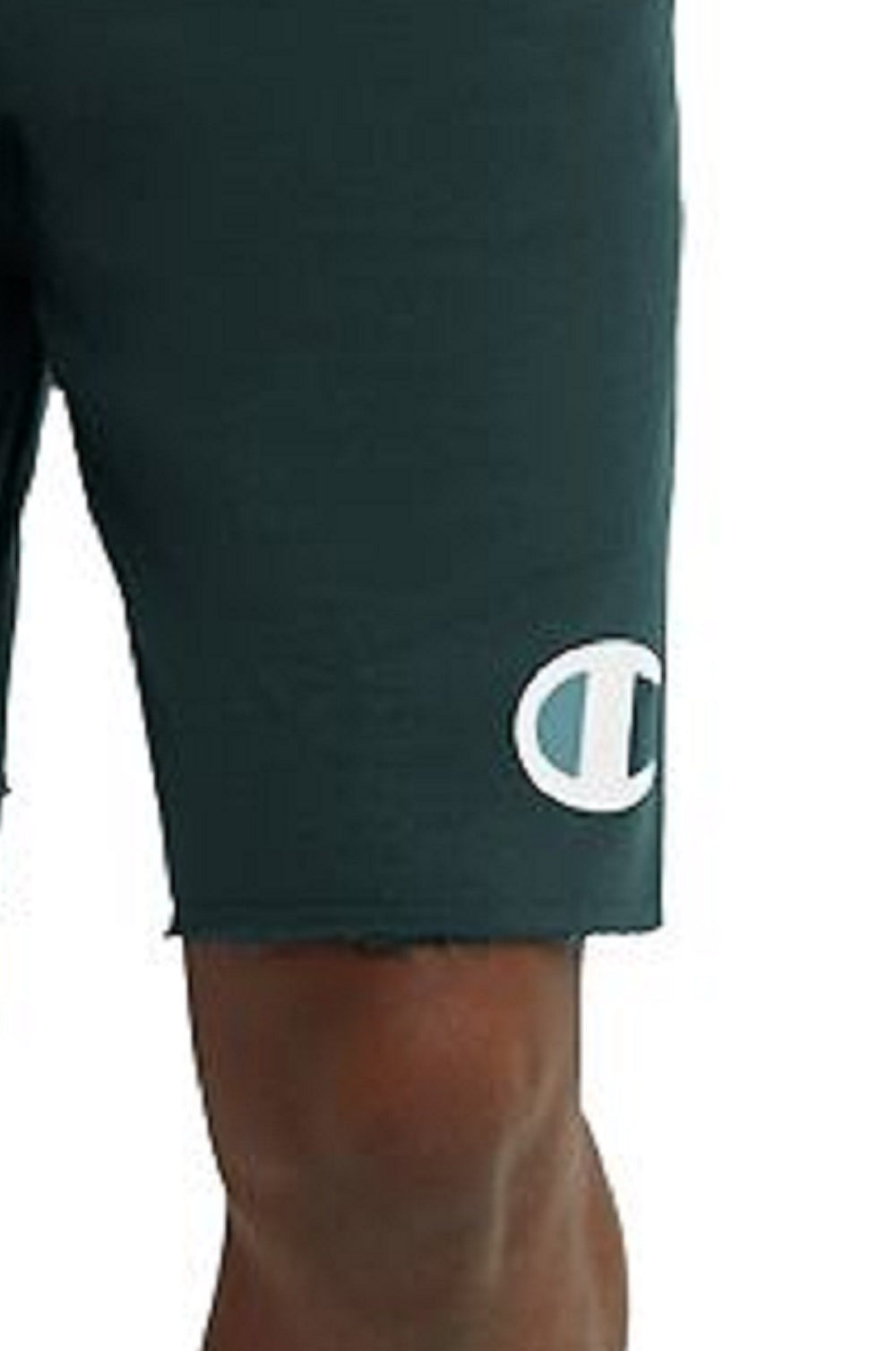 Champion Men's Powerblend Shorts Green Size Medium