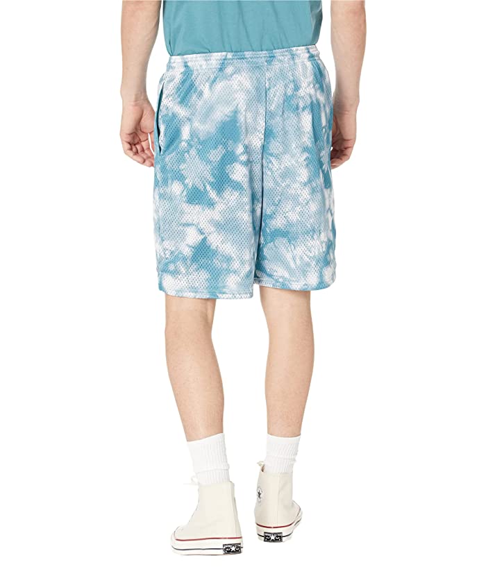 Champion Men's Classic Tie Dyed Mesh Shorts Blue Size XX-Large