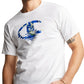 Champion Men's Classic Graphic T-Shirt White Size Small