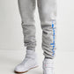 Champion Men's Powerblend Fleece Joggers Gray Size Medium