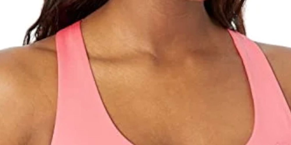 Champion Women's Intimates Stretch Racerback Sports Bra Pink Size X-Large