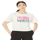 Champion Women's The Cropped Tee Brown