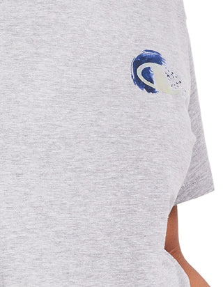 Champion Women's Cropped Logo T-Shirt Gray