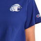 Champion Women's Cropped Logo T-Shirt Blue Size XX Large