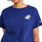 Champion Women's Cropped Logo T-Shirt Blue Size XX Large