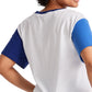 Champion Women's Colorblocked Cropped T-Shirt White Size XX-Large