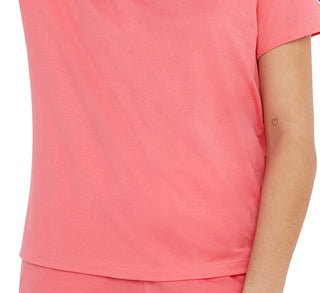 Champion Women's Classic Logo T-Shirt Pink Size Medium