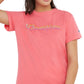 Champion Women's Classic Logo T-Shirt Pink