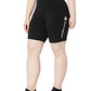 Champion Women's Authentic Bike Shorts Black Size 1X