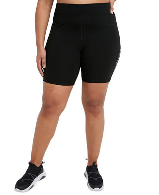 Champion Women's Authentic Bike Shorts Black Size 3X