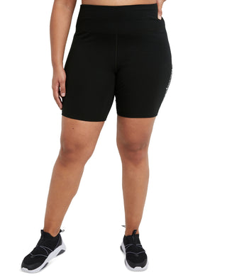 Champion Women's Authentic Bike Shorts Black Size 4X