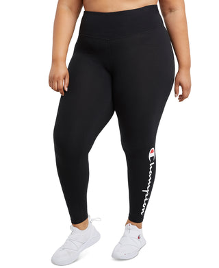Champion Women's 7/8 Leggings Black Size 1X