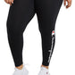 Champion Women's 7/8 Leggings Black Size 3X