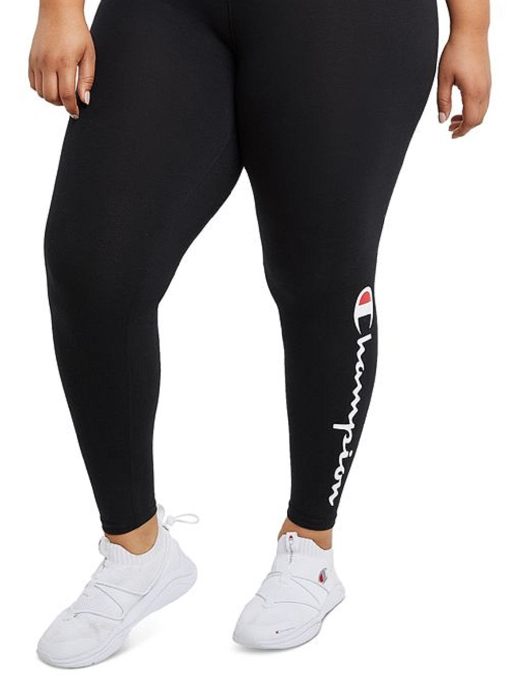Champion Women's 7/8 Leggings Black Size 3X