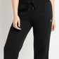 Champion Women's Campus French Terry Wide Leg Crop Pants Black Size Medium