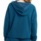 Champion Women's Campus French Terry Hoodie Blue Size Large