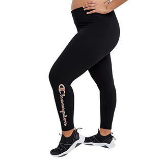 Champion Women's Authentic 7/8 Leggings Black Size 2X