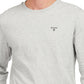 Barbour Men's Sheldon Long Sleeve Sleep T-Shirt Gray Size Large