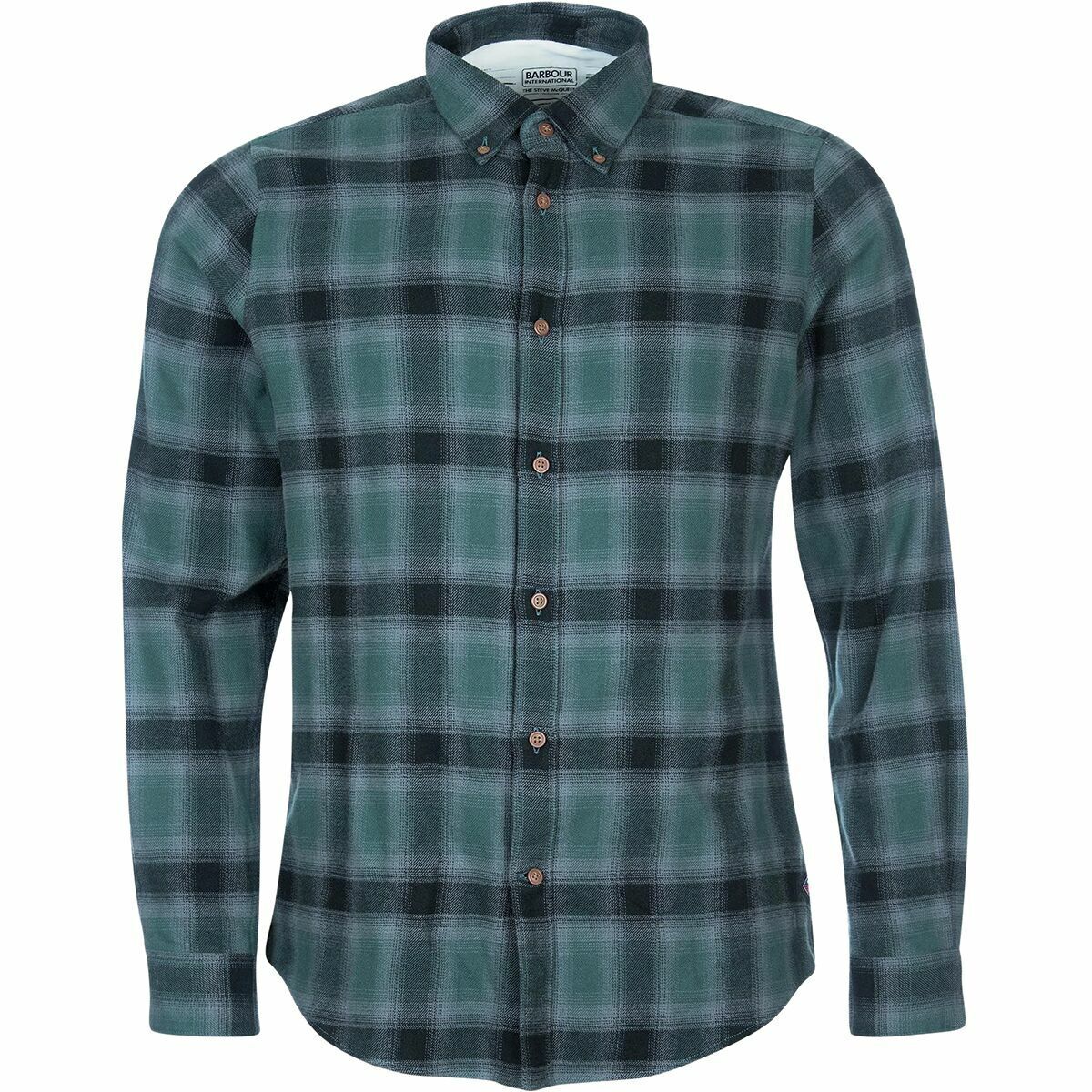 Barbour Men's Joshua Shirt Green Size Medium