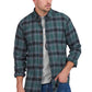 Barbour Men's Joshua Shirt Green Size Medium