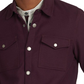 Barbour Men's Carrbridge Over Shirt Purple Size M