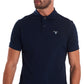 Barbour Men's Tartan Pique Polo Shirt Blue Size Medium