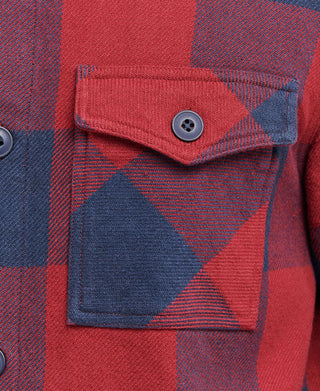 Barbour Men's Hordon Overshirt Blue Size XX-Large