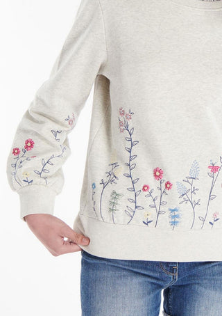 Barbour Women's Marigold Overlayer Sweater White Size 12