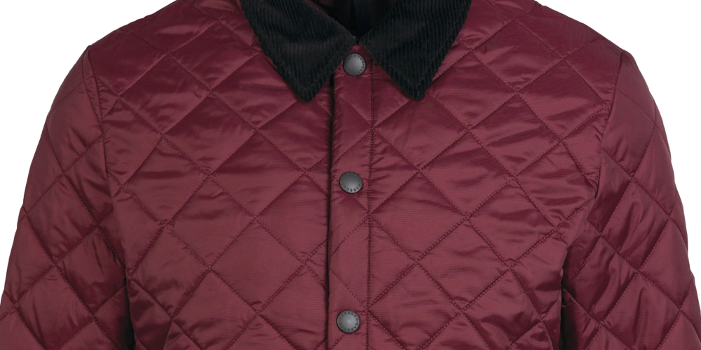 Barbour Men's Heritage Liddesdale Quilted Jacket Red Size Large