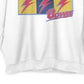 Junk Food Women's Bowie Graphic Sweatshirt White Size Large
