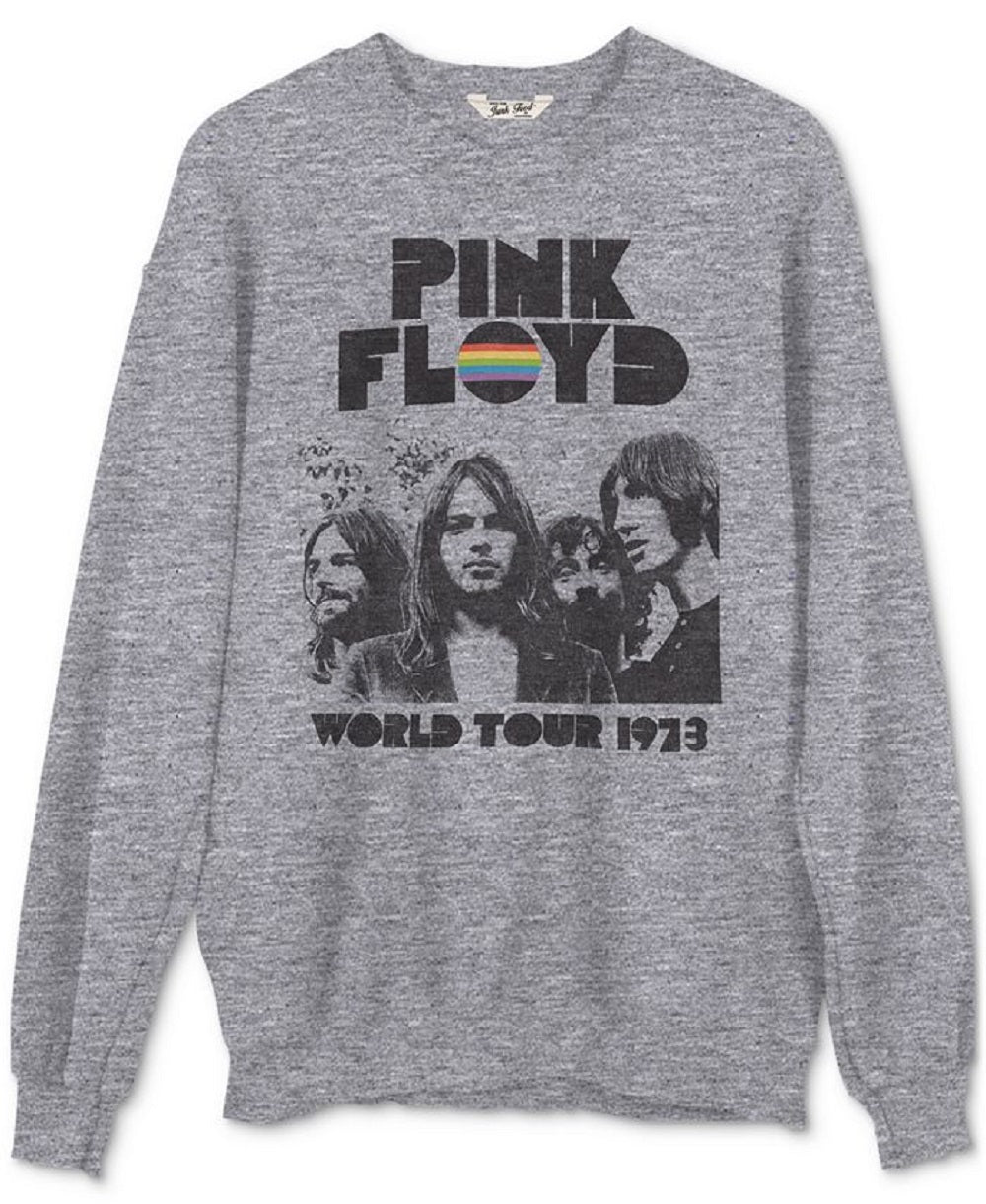 Junk Food Women's Floyd Tour Sweatshirt Gray Size Large