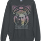 Junk Food Women's Frida Kahlo Graphic Sweatshirt Black Size Large